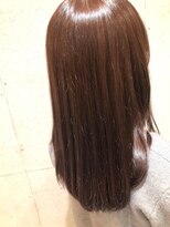 エヌアンドエー 草加店(N&A)&nbsp;さら艶ストレート×髪質改善ケア＃7 うる艶美髪ケアカラー