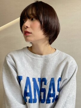 トナリ(tonari) マッシュショート　顔周り　ニュアンスカラー【鹿児島中央】