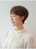 スタイリング簡単＊くびれショート［銀座/ショートヘア］