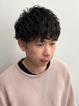 セプト 博多(SEPT.) ツイストパーマ　マッシュ　ツーブロック　ビジネス　刈り上げ