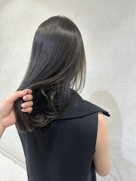 パーク(PAAQ) 【kana】ダメージレス！ブリーチなしグレージュカラー