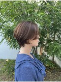 大人ショートボブ【松山美容室】