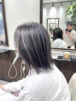 ベルヘアーデザイン 堺東(Belle hair Design)&nbsp;コントラストハイライト/ハイライト/外国人風/ケアブリーチ/堺東