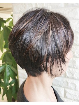 松本平太郎美容室 国立店 グラデーション×ヘアマニキュア×ハイライト/30代40代50代60代