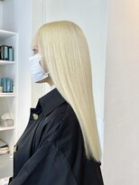 ミーム 原宿 表参道(meme)&nbsp;ブロンドカラーカラーハイトーンカラーケアブリーチ#原宿