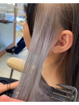 イメージア 町田店(IMAGE A) インナーシルバーイヤリングカラーダブルカラー