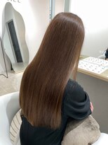 ビビバイベル(BiVi by BHEL)&nbsp;グレージュミルクティーベージュカラー韓国レイヤーカット桑名