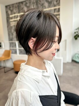 ビュー トウキョウ(VIEW TOKYO) 渋谷 20代30代40代大人可愛いひし形ショートボブ