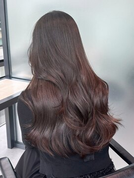 アルバム 銀座(ALBUM GINZA) ロング顔周りレイヤー韓国ヘアくびれヘア_ba539201