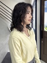 ウクラ バイ レシッド 池袋(uchla by rcid) ロングスパイラルパーマ