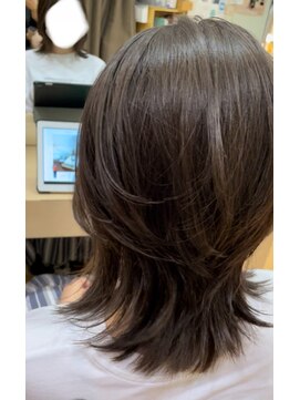 ウィールール 手稲店(WE RULE) 外ハネレイヤースタイル/ハイレイヤー