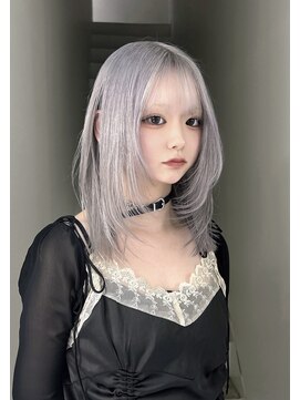 サイ(sai) 前髪/アンブレラカラー/こなれミディ/イメチェン/ウェーブパーマ