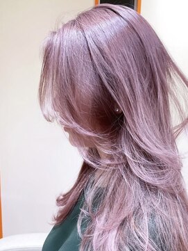 ラキング ギンザ トウキョウ(LAKING GINZA) くびれヘア/アプリコットオレンジ/夏/ハイライトカラー[銀座駅]