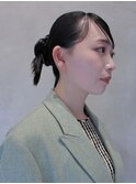 ヘアセット/ヘアアレンジ/結婚式ヘア/タイトヘア/まとめ髪