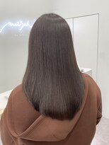 ミッシュバイアーバン(misch by urban.)&nbsp;髪質改善ストレート×透明感カラー