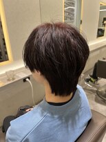アース 名駅店(HAIR&MAKE EARTH)&nbsp;毛流れマッシュ×ウルフ