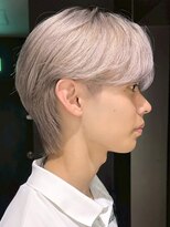 サンクマーケット 渋谷(cinq MARKET) 渋谷メンズカラーミルクティーベージュブラウンブリーチカラー◆