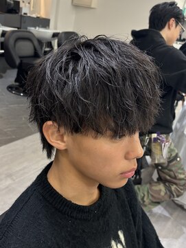 ビカムメンズヘアー 栄店(become men's hair) やりすぎないライトパーマ