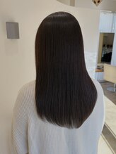 《透明感たっぷり暗めブラウン》髪をとにかく綺麗に見せたい/肌を白く見せたい/黒染めしたくない人に♪