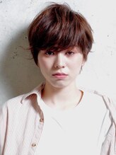 ロッソ ヘアアンドスパ 北千住店(Rosso Hair&SPA)&nbsp;重めバングショート【北千住】