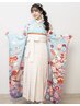 【３月卒業式☆早朝６時からＯＫ】袴着付+ヘアセット￥6500【お電話予約限定】