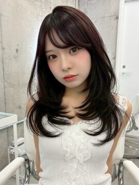 アイヴィ 表参道(IVY) ダークトーングレージュレイヤーカット