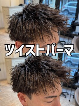 アロハ(ALoha) 《 メンズ 》ツイストパーマ