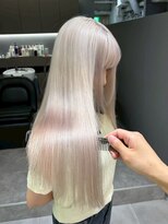 ロテサカエ(Lote.Sakae)&nbsp;着物ヘア/大人ガーリー/ダークアッシュ/似合わせカット/栄
