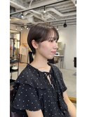 コンパクトショート×ベージュカラー◎