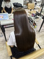 プライズ 所沢プロぺ通り店(prize)&nbsp;ダークグレージュケアブリーチレイヤーカット所沢