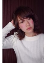 ヌードカラー 太田川店(NUDE COLOR) ☆NUDE　COLOR☆スポンテニアス　フリンジバング　小顔ウェーブ