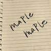 メイプル メイプル(maple maple)のお店ロゴ