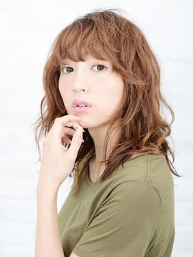 アース 西千葉店(HAIR&MAKE EARTH) 無造作感をプラスしたシフォンカールスタイル