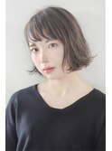 ショートボブ　4　毛先にニュアンスカール