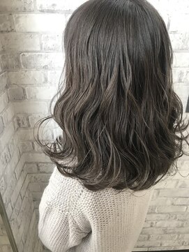 ラグ(RAG) ショコラグレージュ/ブリーチなし/透明感/韓国ヘア/ベージュ