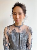 お呼ばれヘアアレンジ