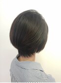 【tomo style】ハンサムショート×透明感ダークカラー