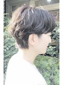 くせ毛風ニュアンスショート【東十条/王子/赤羽/エヌドット】