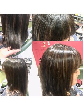 ディーリンク 南橋本店(HAIR MAKE DLINK) ハイライトに挑戦