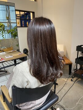 美容室 ツリー(Tree) ノンブローでおさまる大人スタイル『Tree hairsalon 』本厚木