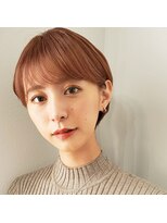 ラナ 渋谷(Lana)&nbsp;【Chill】大人かわいいAラインピンクベージュクールショートボブ