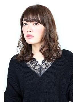 ヘアメイク フレンシア(hair make flencia) セミロングスタイル