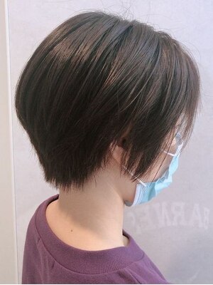 お客様の骨格に合わせたショートヘアを提案◇ボブ/マッシュ/ショートレイヤーやボーイッシュなスタイルも☆