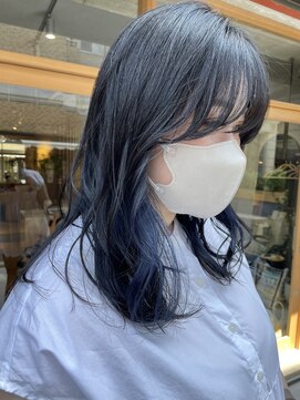 ミー(mii) 【mii】ネイビーインナーカラー