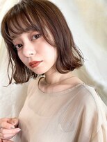 ノラ ギンザ(NORA GINZA) 20/30/40代 大人女性向け☆ナチュラルことりベージュボブ