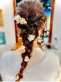 #結婚式　#編みおろし