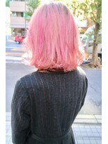 スウィートルーム 代官山(sweet room) pink highlight hair