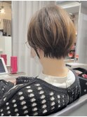 大人ショートボブ
