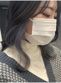 ケアブリーチインナーカラーイヤリングカラーホワイトベージュ