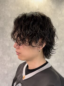 アビー(ABEY) 波巻きスパイラルセンターパートウルフ